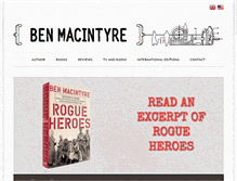 Tablet Screenshot of benmacintyre.com